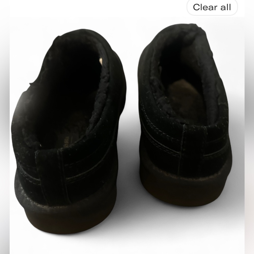 Uggs kookaburra men’s  Black Suede Slip-On Shoes